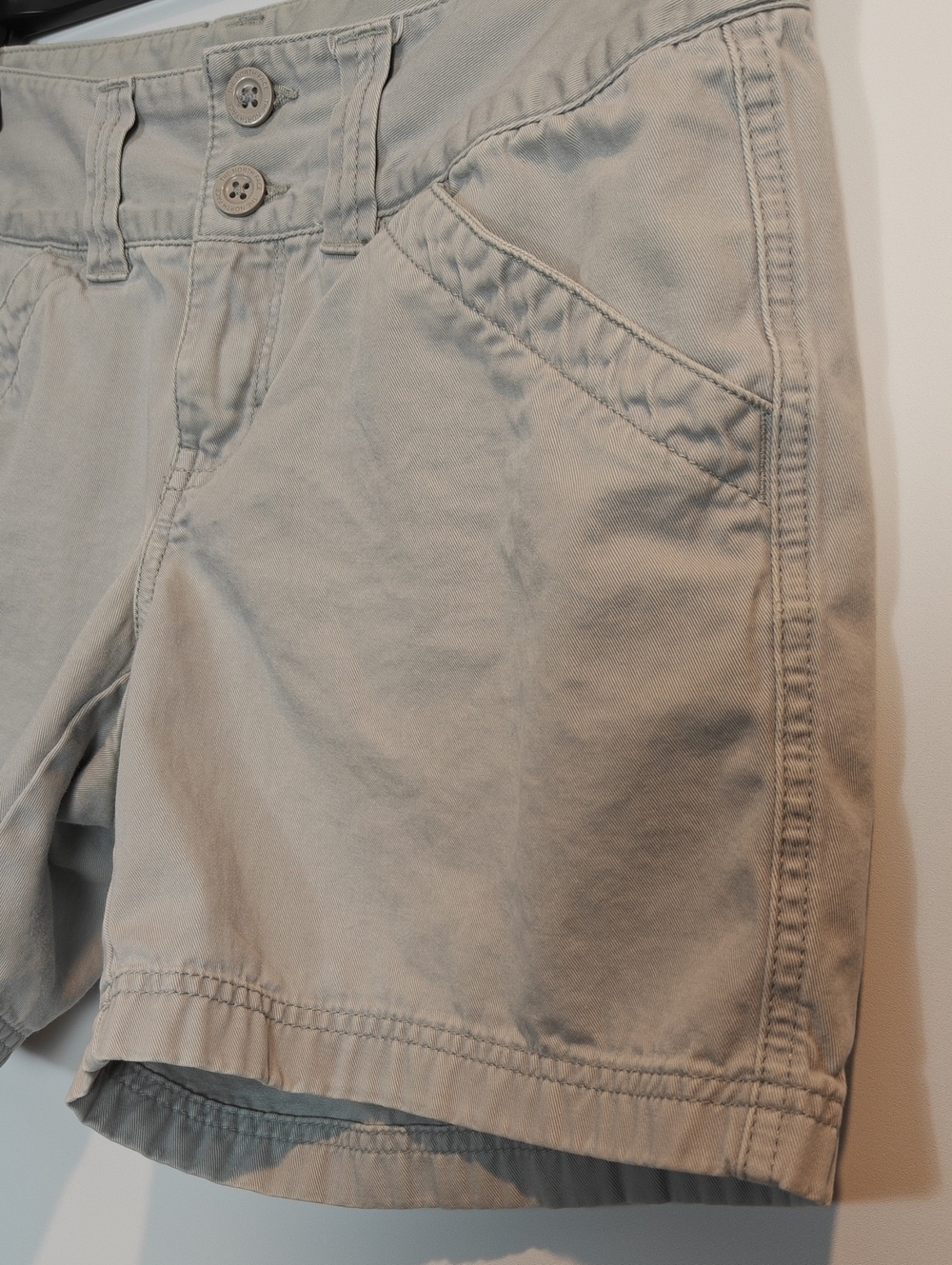 The North Face Shorts Cotton Beige Chino Khaki Hiker Outdoors Size 8 - Picture 5 of 16